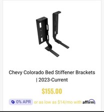 Chevy Colorado Bed Stiffener Brackets | 2023-Current Brand New picture