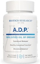 Biotics Research ADP Tablets - 120 Count - A.D.P. Oregano Oil - Exp. 01/2028 picture