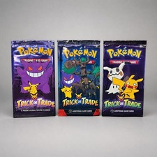 3 Pack Bundle Pokemon TCG Trick or Trade 22 23 24  Halloween  Booster Packs picture