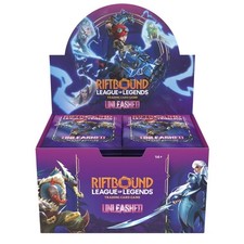 Riftbound League of Legends TCG Unleashed Booster Box 24 Packs Factory Sealed picture