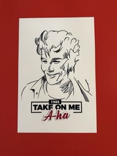 A-HA TAKE ON ME VIDEO STILL PROMO POSTER (MULTI SIZES)  picture