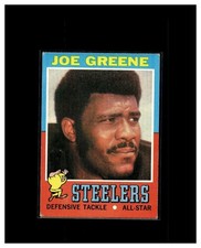 1971 Topps - Joe Greene #245 (RC) VG+ picture