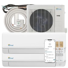 28000 BTU Dual Zone Ductless Mini Split Air Conditioner and Heat Pump 23 SEER picture