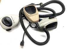 Motorola Microphone  Model # HMN 1035C, + HMN6069D + another  = 3 lot picture