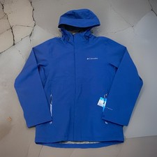 Columbia Omni-Tech Staydry FS Rain Jacket Blue 2107702 New S/Tags Men’s S picture