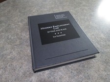 MODERN EMPLOYMENT LAW In Time and Place American Casebook Series Lea VanderVelde picture