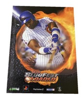 MLB Slugfest Loaded PlayStation 2 Ad Print Poster picture