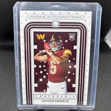 2024 Panini Photogenic - Rookie Introductions Jayden Daniels #7 (RC) picture
