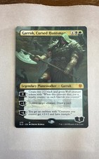 Garruk, Cursed Huntsman (Borderless) Throne of Eldraine Regular picture