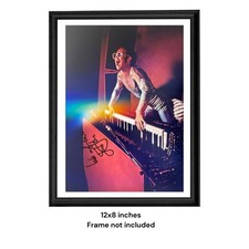 Elton John Hand Signed Music Iconic Photo + Personal Message COA, PSA Approved picture