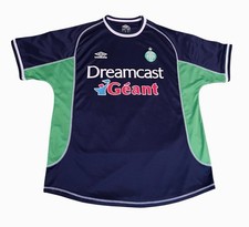 Authentic Umbro Saint Etienne 2000 2001 Football Soccer Jersey Men Size XL picture