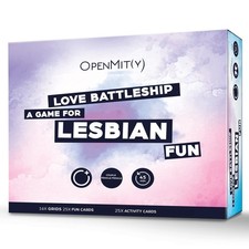 Love Battleship – Fun & Playful Game for Lesbian Couples – Cute Game for Date... picture
