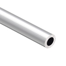 6063 Aluminum Round Tube Metal Straight Tubing 300mm x 20mm x 12mm Seamless picture