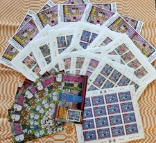 Friedensreich Hundertwasser 1983 UN Human Rights 35th Stamp Sheets FDC Set picture