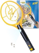 ZAP IT Rechargeable Electric Fly Swatter Racket  4,000Volt Mosquito Zapper wi... picture