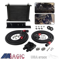 30 Row AN10 Oil Cooler Kit Filter Fits for Nissan Fairlady 350Z Z33 03-08 3.5L picture