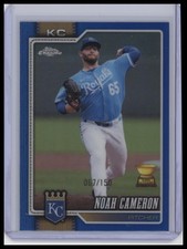 2026 Topps #461 Noah Cameron Blue Holo Foil #/150 picture