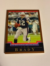 2004 Bowman - Tom Brady #106 Gold Thick card picture