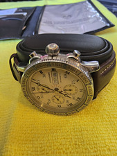 VINTAGE RARE Longines Lindbergh Hour Angle Chronograph W/ Papers picture