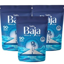 Saltix Baja Mineral Sea Salt – Fine Grind 1.5 Lbs 160+ Servings – 100% Na... picture