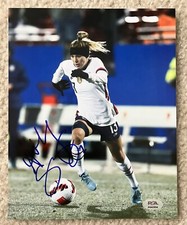 Ashley Sanchez Signed 8x10 Photo USWNT Soccer USA World Cup Autograph Psa Coa picture