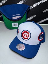 NWT Mitchell & Ness Chicago Cubs Retro Overbite Pro Crown Snapback Hat NEW picture