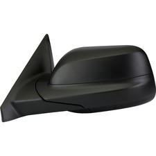 Unpainted Power Flat Driver Side Door Mirror 128-04900L picture