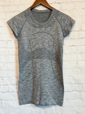 Lululemon Swiftly Tech Short Sleeve Shirt Women’s Size 4 In Gray picture