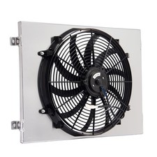 Aluminum Electric Radiator Shroud Fan for 1963-66 Chevy C10 C20 C30 K10 picture