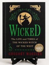Wicked Collectors Edition Hardcover Book Signed By Gregory Maguire New Sealed picture