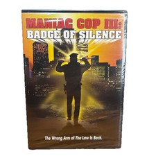Maniac Cop 3 Badge of Silence (DVD, 1993) Brand New Sealed Rare OOP picture