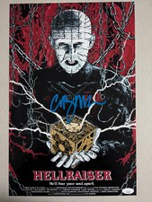 CLIVE BARKER Signed Hellraiser 11x17 Movie Poster Autograph JSA COA C picture