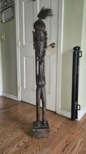 Hand-carved African Tribal / Ancestral Statue Baule (Baoule, Bawule) picture
