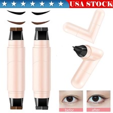 1/2pcs Gel Eyeliner Stamp Pen Set, Waterproof Eyeliners Tool, Smudge Proof Tools picture