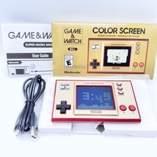 Nintendo Game & Watch: Super Mario Bros. Handheld Console EUC Complete In Box picture