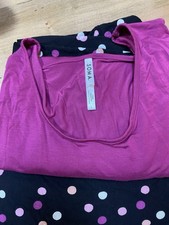 SOMA COOL NIGHTS DANCING DOTS PAJAMA SET Size LARGE picture