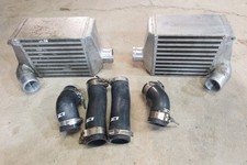 90-96 NISSAN 300ZX TWIN TURBO Z1 SIDEMOUNT INTERCOOLERS SMIC HOSES SET picture