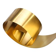 Feelers 32 Gauge (0.2mm) Brass Sheet Roll - 0.8