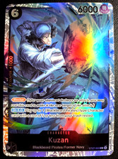 Kuzan ST27-005 SR ONE PIECE Tcg Card Game NM Black picture