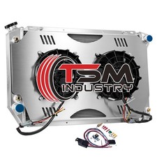 TSM 3 Row Radiator Shroud Fan For Ford F150 F250 F350 Bronco 5.0L 7.5L 1980-1984 picture