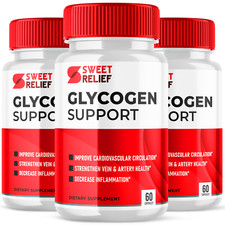 (3 Pack) Sweet Relief Glycogen Support Capsules, Sweet Relief (180 Capsules) picture
