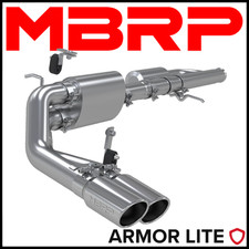 MBRP Armor Lite Cat-Back Exhaust 2009-2018 Silverado/Sierra 1500 CC/EC 4.3L/5.3L picture