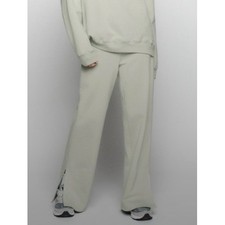 NEW Reformation women's Seafoam split hem swestpants 100% organic cotton picture