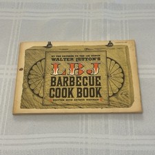 Vtg 1965 LBJ Barbecue Cook Book SIGNED Nick Gearhart (KHOU-TV) LBJ Ranch History picture