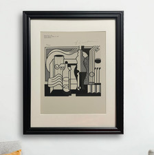 Roy Lichtenstein Hand-Signed Original Print With COA and +$3,500 USD Appraisal picture