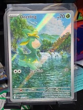Deerling 091/086 Holo Illustration Rare White Flare Pokemon Card picture