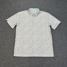 Swannies Polo Shirt Mens Large Golf Performance Stretch Short Sleeve picture