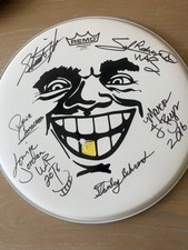 Legendary Funk Band WAR-Autographed  Drumhead Signed 2016/Dakota Jazz Club picture