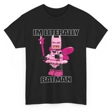 Im Literally Batman Funny T Shirt Unisex Short Sleeve Shirt S-5XL picture