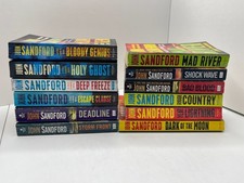 Virgil Flowers Series Books 1-12 Complete Set John Sandford Mystery Paperback Lo picture